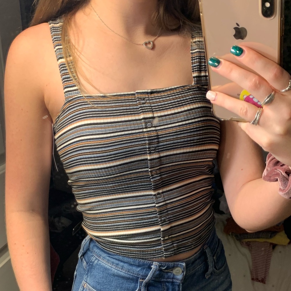 NWT STRIPED TANK